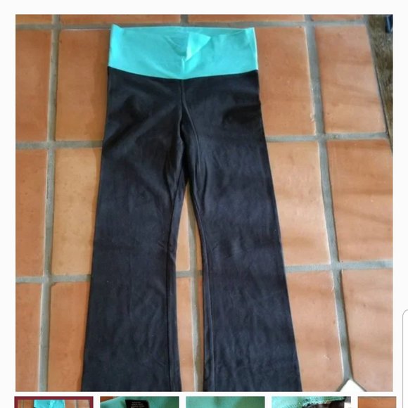 Moda International Victoria's Secret Foldover Bootcut Yoga Pant - Picture 9 of 9